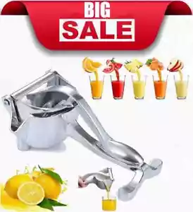 Heavy Duty Manual Fruit Juicer Premium Extractor Hand Press Lemon Squeezer US_ - Picture 1 of 10