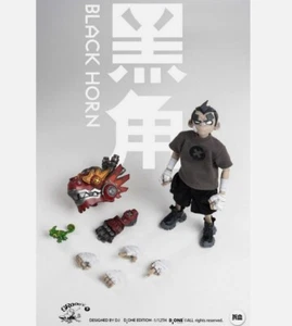 D_ONE STUDIO BLACK HORN Actionfigur Modell auf Lager Maßstab 1:12 in Box - Bild 1 von 4