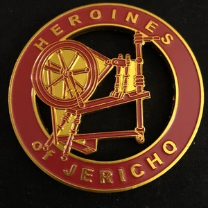 Heroines of Jericho HOJ  Aluminum 3D Car Emblem ￼- New - Picture 1 of 2