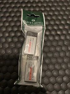2er Pack Faber-Castell staubfreier Radierer 18 75 28 schwarz - Bild 1 von 1