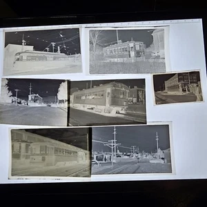 Foto Negativ Lot Eisenbahn Straße RR Zug Transport Chicago Indiana Pacific - Bild 1 von 10