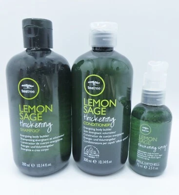 TEA TREE BY PAUL MITCHELL LEMON SAGE SHAMPOO/ CONDITIONER 10.14 OZ/ SPRAY 2.5 OZ - Image 1 of 2