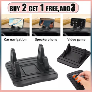 Car Dashboard Mat Mount Holder Anti-Slip Rubber Pad Stand For Mobile Phone & GPS - Picture 1 of 8