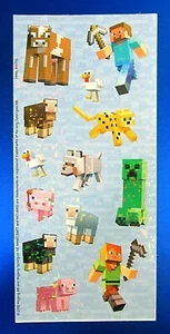 Foglio adesivo Hallmark Minecraft - Foto 1 di 1