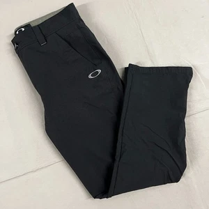 Y2K Oakley Black Pants Sz 31x29.5 - Picture 1 of 18