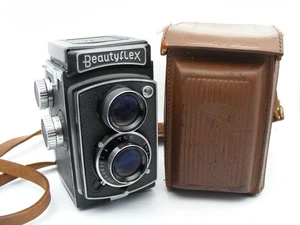 Beautyflex TLR Taiyodo Koki 120mm camera Telmer 80mm f3.5 lens No 47271 CLA'd - Picture 1 of 24