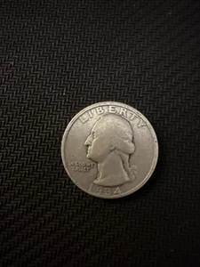 1934 American Quarter Silver - Picture 1 of 2
