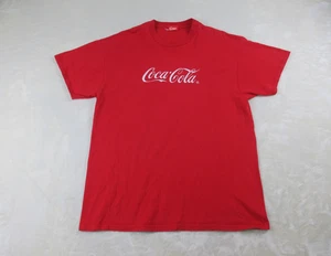 Camisa Coca-Cola DE COLECCIÓN Para Hombres Extra Grande Roja Logo Algodón Bordado EE. UU. Informal* - Imagen 1 de 11
