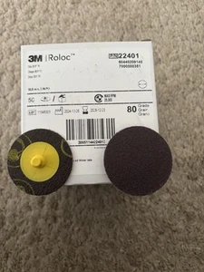 3M Roloc 22401 Körnung P80 50 mm x 50 Scheiben - Bild 1 von 1
