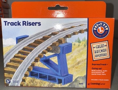 Lionel Great Railway Adventures Learning Curve Track Risers (2 Per Box) New - Image 1 of 4