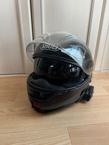 SHOEI NEOTEC Full Face Helmet Black with Intercom - Foto 1 di 10