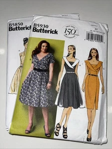 Butterick Schnittmuster 8 10 12 14 16 Neu ungeschnitten B5850 B5930 - Bild 1 von 4
