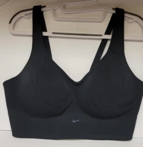 Nike FQ7383-010 Alate Medium Coverage Support Dri-Fit Sport-BH Schwarz Größe XL - Bild 1 von 7
