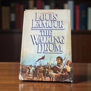 The Walking Drum, by Louis L'Amour 1984 Book Club Edition Hardcover Dust Jacket - Imagen 1 de 9