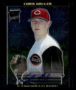 2002 Bowman Draft Picks & Prospects Chrome #BDP167 Chris Gruler AU - Picture 1 of 2
