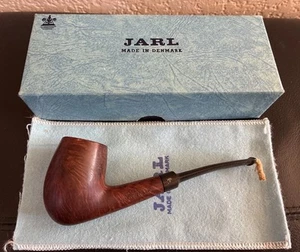 Pipa tabacco vintage JARL MADE IN DANIMARCA, 814 SCATOLA E SACCHETTO usata - Foto 1 di 9