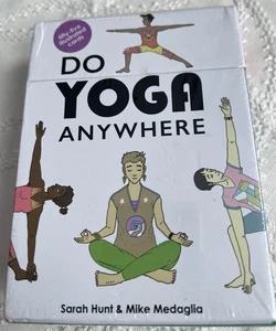 Do Yoga Anywhere w/55 Illustrated Cards (2020) by Mike Medaglia and Sarah Hunt - Imagen 1 de 4