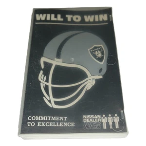 1982 Los Angeles Raiders Promo Nissan Dealer Super Bowl Single Cassette Tape - Picture 1 of 7