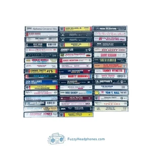 (50) Country GREATEST HITS Cassette Tapes: Hank Garth McGraw Clint Black TESTED - Picture 1 of 7
