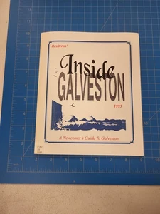 Inside Galveston Newcomers Guide Book 1995 Galveston Texas Travel Souvenir - Bild 1 von 6