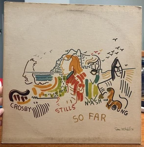 Crosby Stills Nash and Young - Bisher Vinyl LP Schallplatte SD18100 Joni Mitchell Kunst - Bild 1 von 4