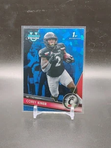 2023 Bowman University Chrome Sapphire Edition #34 Corey Kiner - Picture 1 of 2