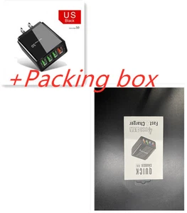 Beleuchtetes 4USB Handy Ladegerät 3A Ladekopf - Bild 1 von 13
