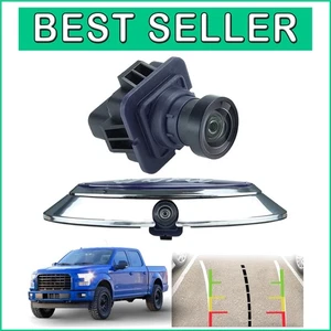 Durable Waterproof Backup Camera for Ford F-150 with Emblem & Easy Install - Picture 1 of 9