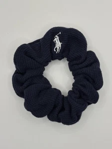 Ralph Lauren Haar Scrunchie, Upcycle dunkelblau - Bild 1 von 2