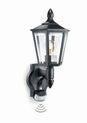 Steinel Sensor Außenleuchte L 15 S schwarz Außenlampe Wandleuchte - Bild 1 von 4