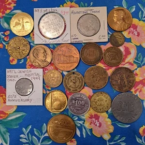 20x Stück Lot Medaillen/Marken aus altem Nachlass! Tasche d - Bild 1 von 2