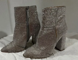 Steve Madden Rhinetone Sparkle kurze Stiefel - Größe 7M - Bild 1 von 6