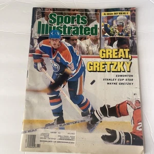 Sports Illustrated Wayne Gretzky Great Edmonton Oilers NHL Hockey June 1 1987 - Picture 1 of 1