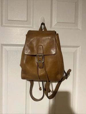 Mochila de pressão magnética vintage COACH Leather Legacy 9569 com cordão - Imagem 1 de 4
