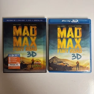 Mad Max Fury Road 3D (Blu-ray 3D/ 2D/DVD) With Lenticular Slipcover No Digital - Picture 1 of 8