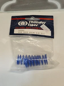Thunder Tiger PD0860 Rear Shock Blue  Spring TS-4, Vintage NOS - Picture 1 of 4