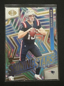 2024 Panini Illusions - Shining Stars Drake Maye RC New England Patriots - Bild 1 von 2
