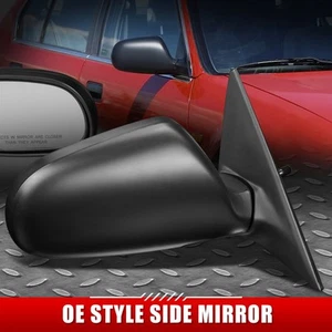 FOR 90-93 HONDA ACCORD OE STYLE MANUAL ADJUSTMENT PASSENGER RIGHT SIDE MIRROR - Foto 1 di 5
