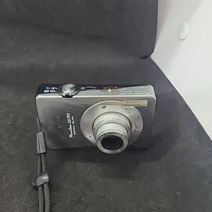 Canon PowerShot SD750 Digital ELPH 7.1 MP Camera Silver - NO CHARGER #6 - Picture 1 of 5
