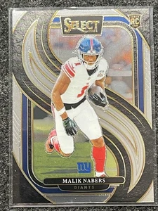 2024 Panini Select #116 Malik Nabers New York Giants RC - Bild 1 von 2