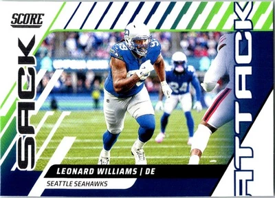 2025 Score #11 Leonard Williams Sack Attack - Image 1 of 2