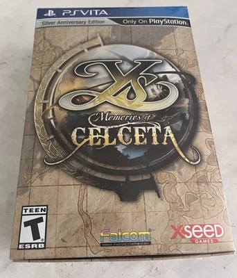Ys: Memories of Celceta Edición Aniversario Plata (PS Vita) **NUEVO* Precintado Foto 1 de 4