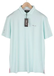 RLX RALPH LAUREN Golf Herren T-Shirt S Navy Kurzarm Hahnentritt Polo feuchtigkeitsableitend - Bild 1 von 11