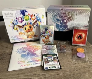 S&V Prismatic Evolutions ETB Sleeves & Accessories & Box (No Packs) Pokémon TCG - Picture 1 of 3