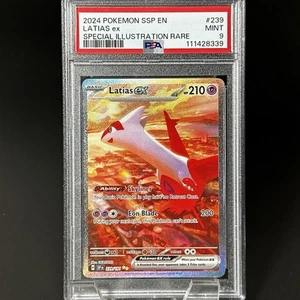 2024 Pokemon Scarlet & Violet Surging Sparks Latias Ex #239/191 PSA 9 - Bild 1 von 2