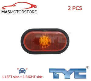 INDICATOR LIGHT BLINKER LAMP PAIR LATERAL INSTALLATION TYC 18-0665-01-2 2PCS P - Picture 1 of 5
