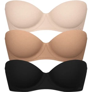 Sujetador push up sin tirantes Victoria's Secret rosa suave en todas partes #11267410 - Imagen 1 de 11