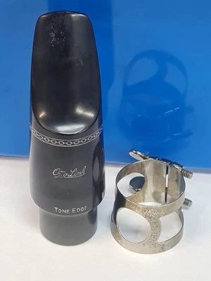 OTTO LINK TONO EDGE #6 HECHO EN SAXO TENOR DE EE. UU. BOQUILLA CON LIGADURA. Foto 1 de 4