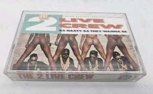The 2 Live Crew - As Nasty As They Wanna Be 1989 Original Cassette Tape - Picture 1 of 3