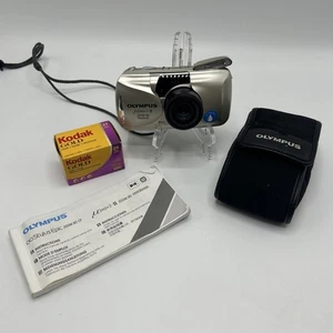 Olympus MJU II Zoom 80 Panorama 35mm Camera Point and Shoot - Picture 1 of 12